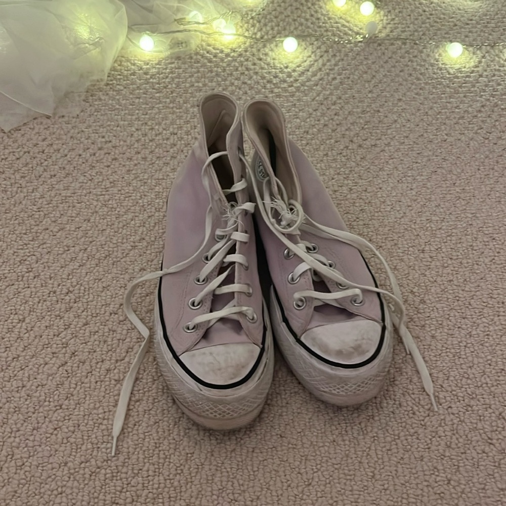 Purple converse